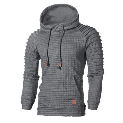 Kapuzenpullover mit Struktur - DYLANE