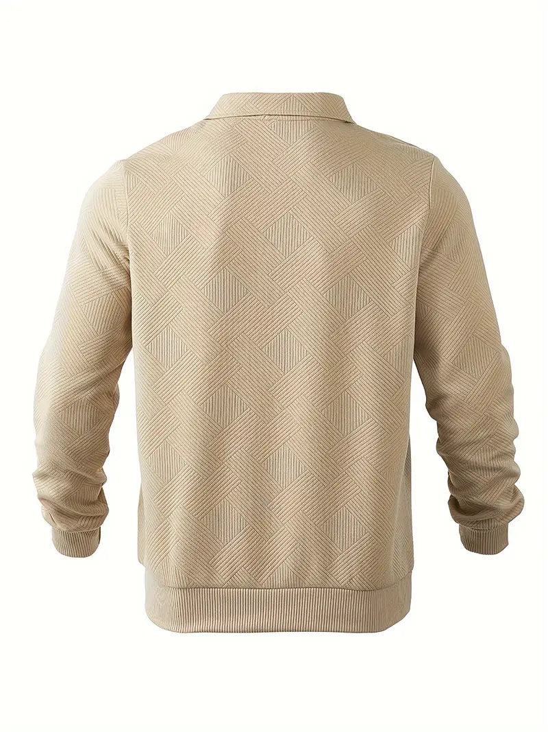 Nino™ - Retro-Pullover mit geometrischem Muster