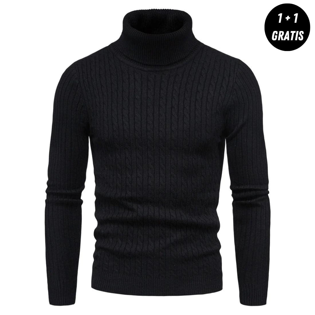 Herren-Rollkragenpullover - KAFEN