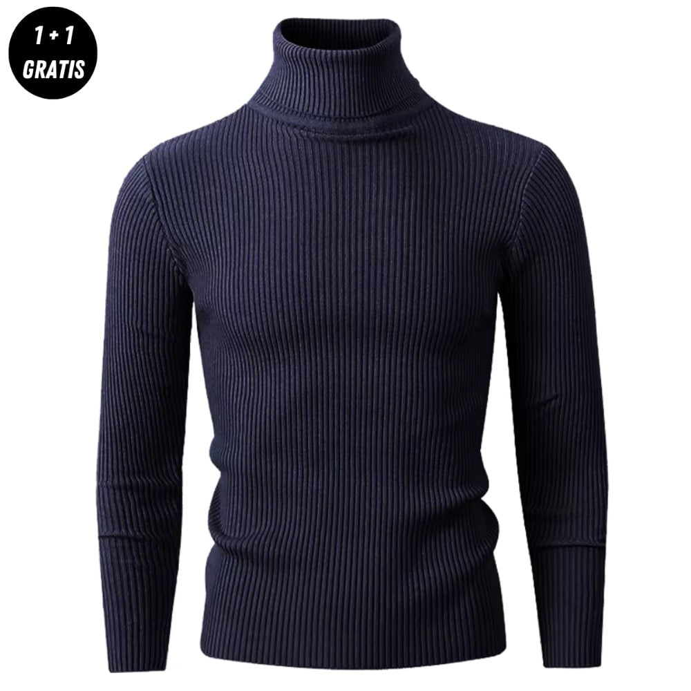 Bequemer Herbstpullover mit Rollkragen für Herren - ANTHONY