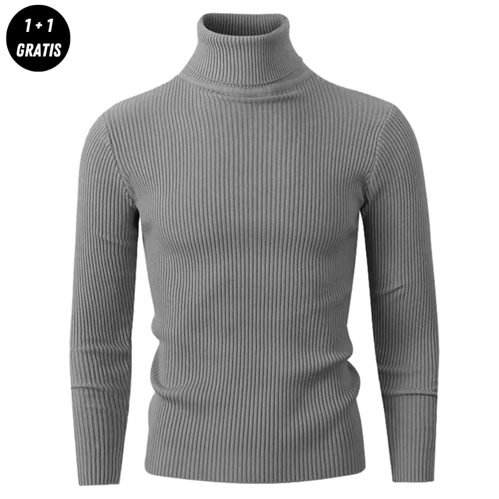 Bequemer Herbstpullover mit Rollkragen für Herren - ANTHONY