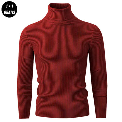 Bequemer Herbstpullover mit Rollkragen für Herren - ANTHONY