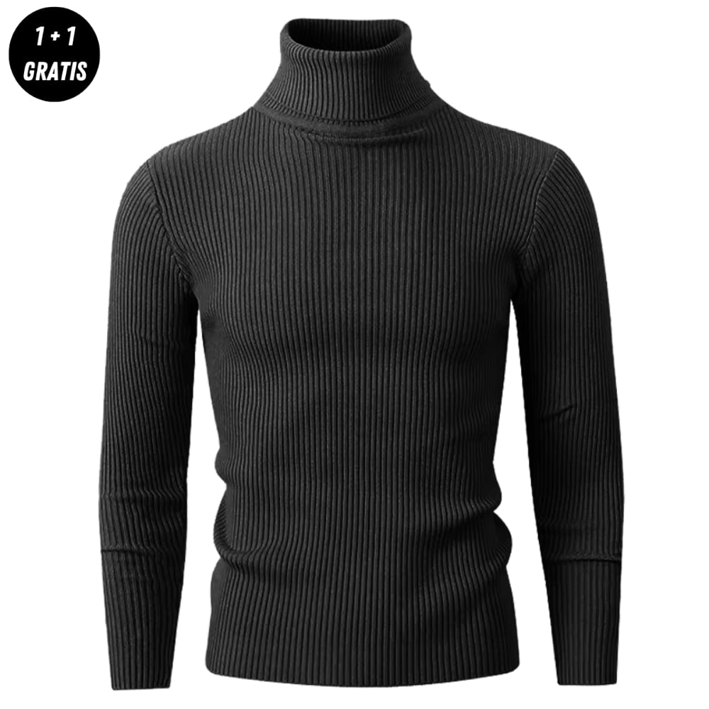 Bequemer Herbstpullover mit Rollkragen für Herren - ANTHONY